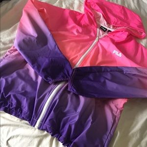 FILA windbreaker women’s size large
